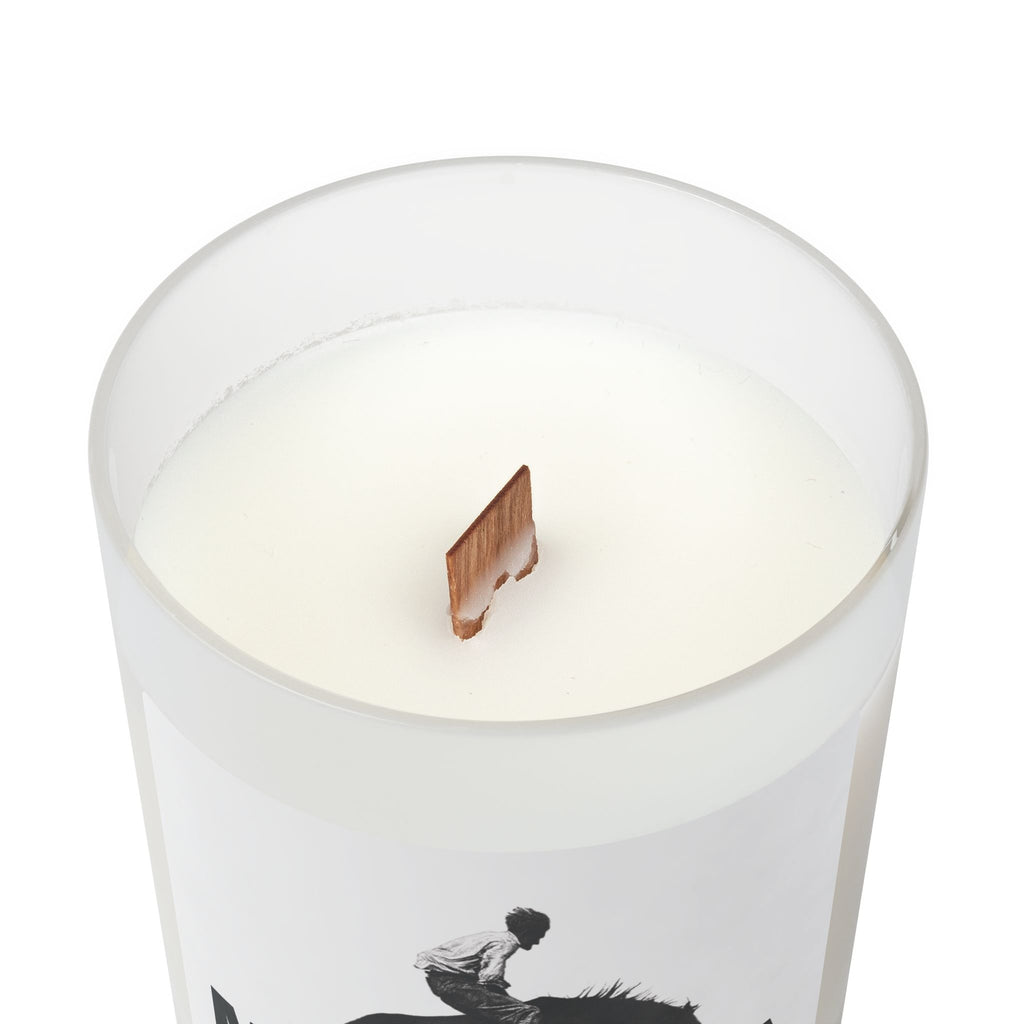 Frosted Glass Candle