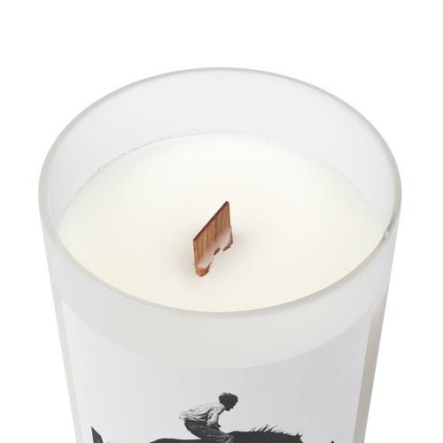 Frosted Glass Candle