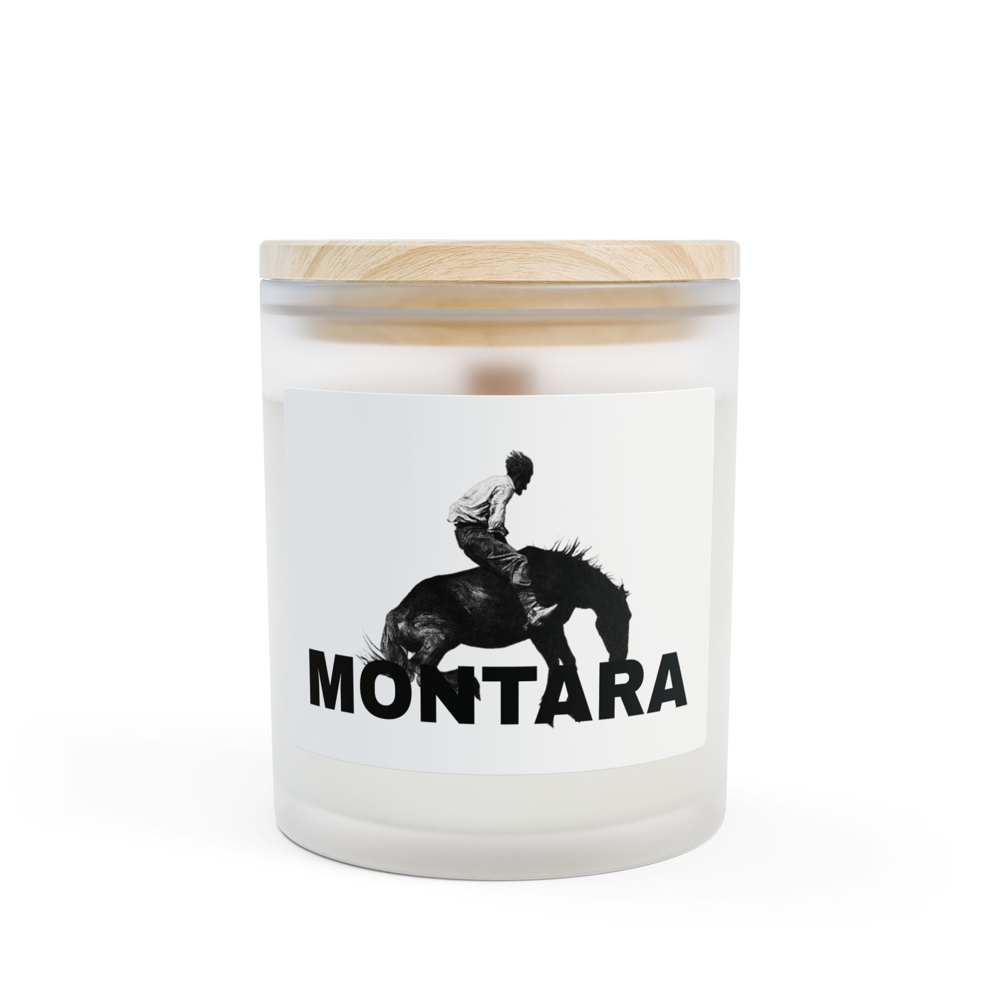Frosted Glass Candle